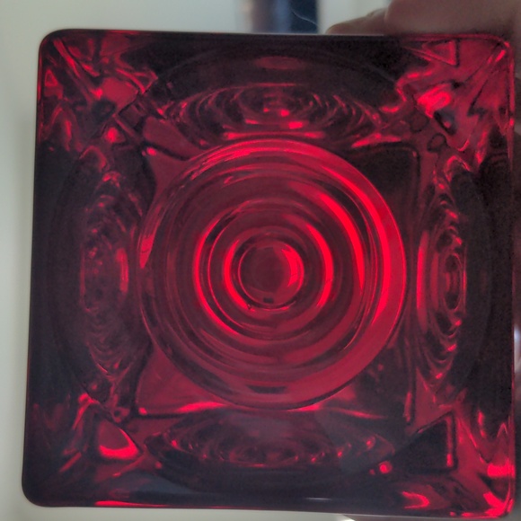 EUC Vintage Gorgeous Viking Glass Co Candle Holder - Picture 11 of 11